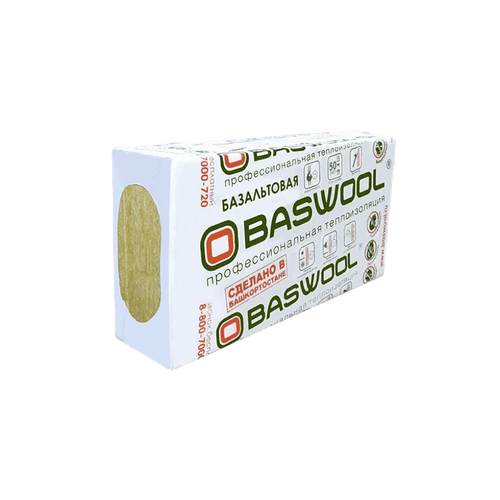 Утеплитель Басвул BASWOOL Вент 80, 0,216 м3 (600х1200х50мм)