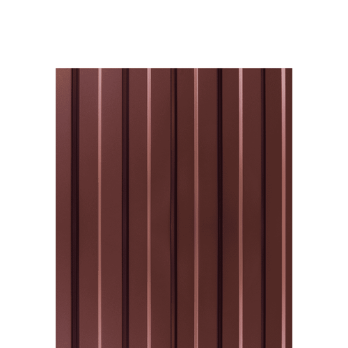 Профлист (профнастил) С8 0,45 RAL-3005 красное вино
